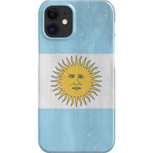 Argentina Flag Distressed iPhone 12 Mini Lite Case